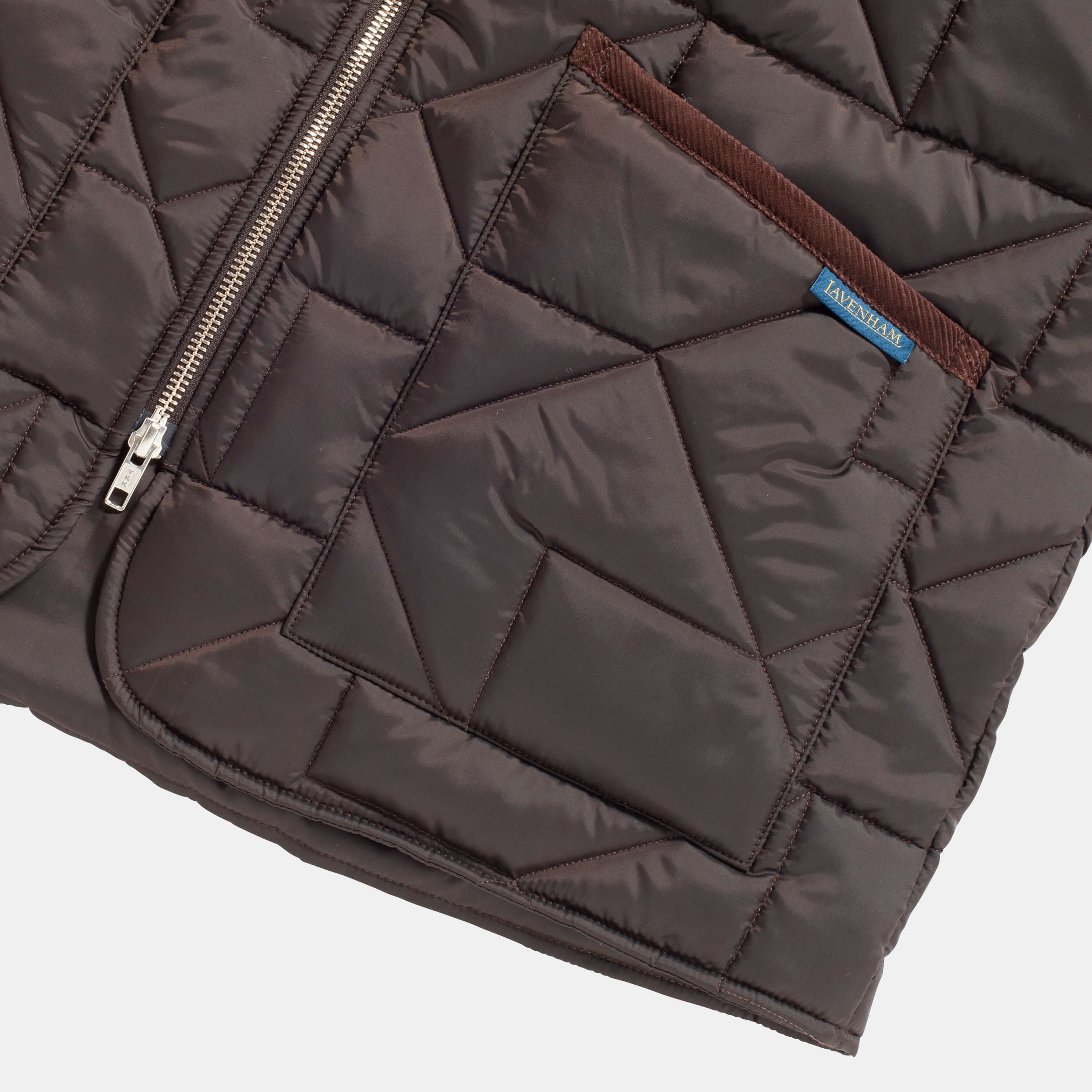 Big Quilt Bomber Gilet - Image 3