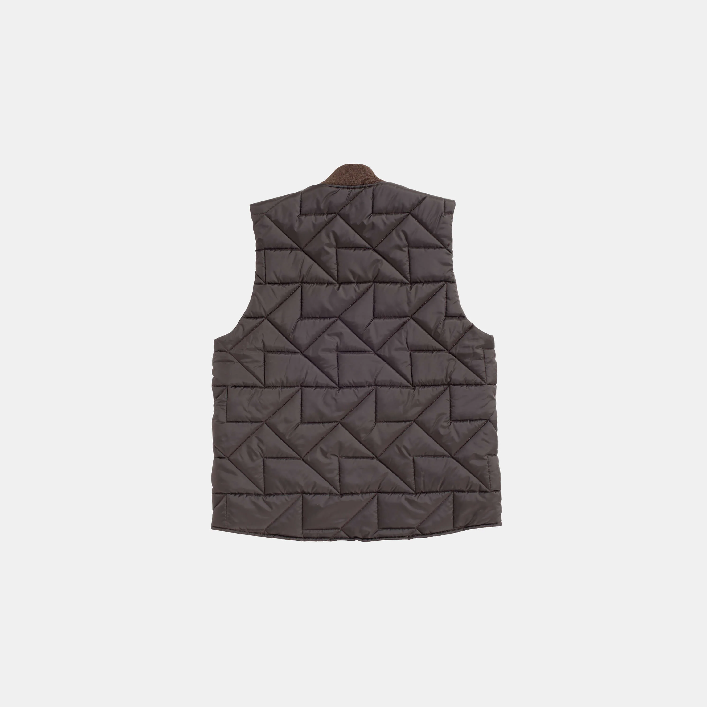 Big Quilt Bomber Gilet - Image 5