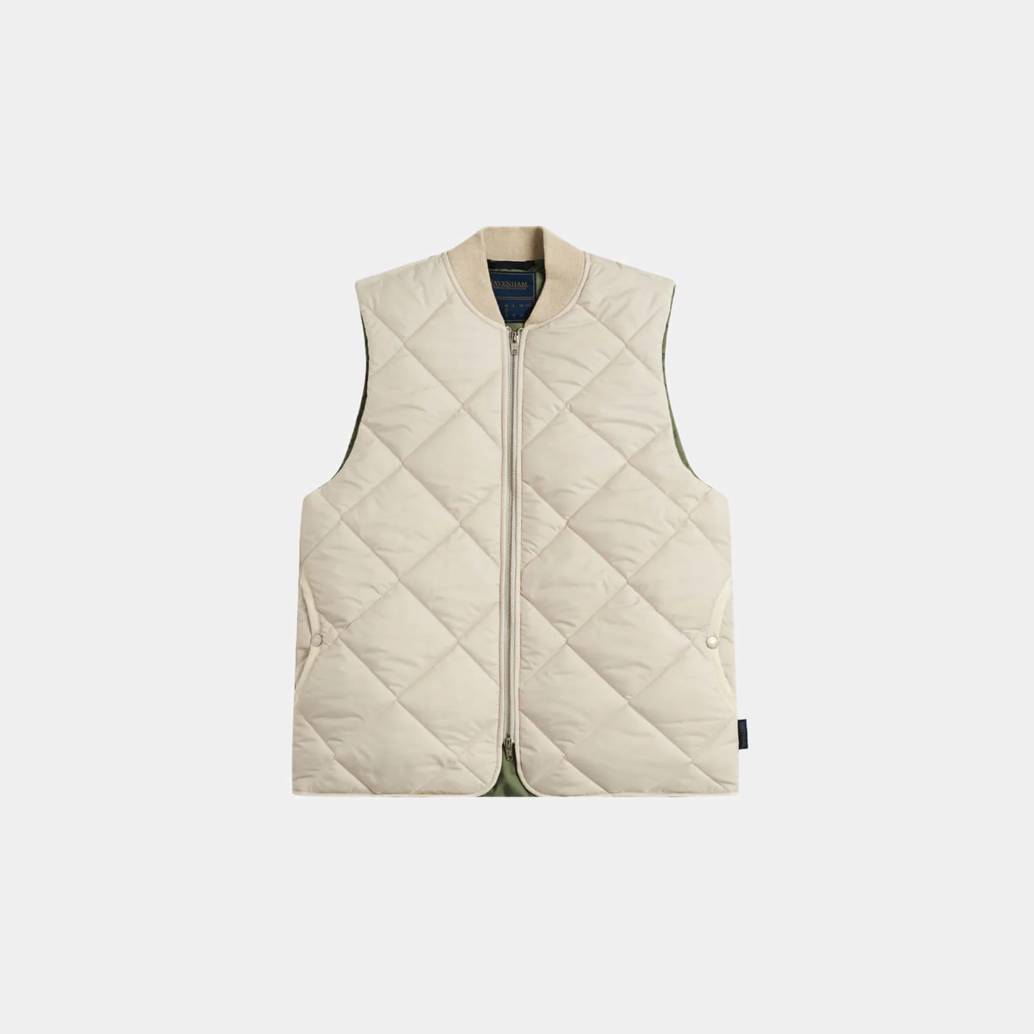 Big Quilt Bomber Gilet
