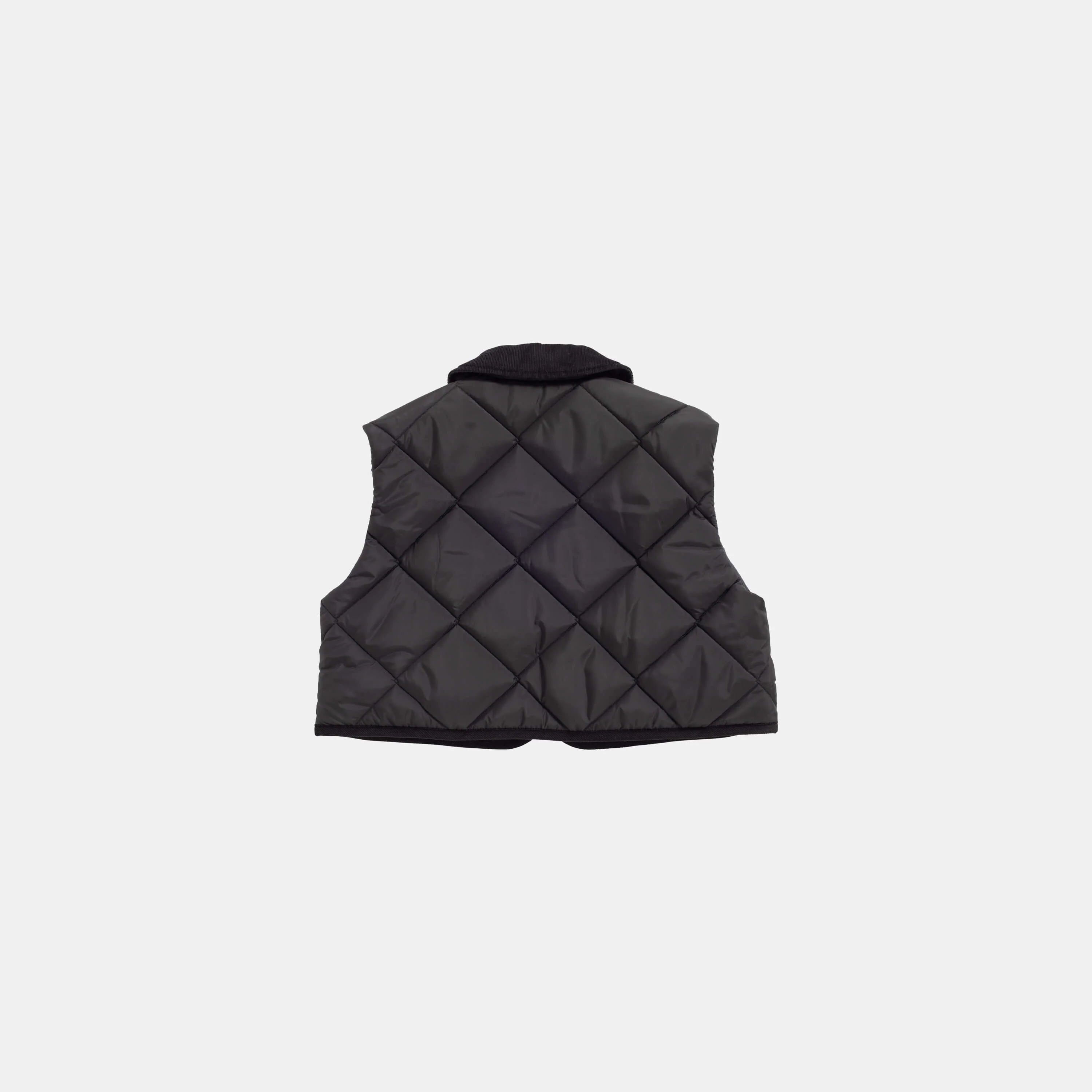 Big Quilt Cropped Raydon Gilet Women's - Image 5
