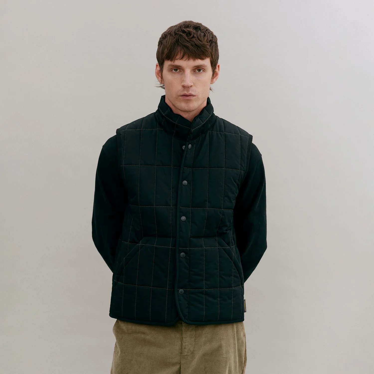 Black Edition High Neck Gilet - Image 2