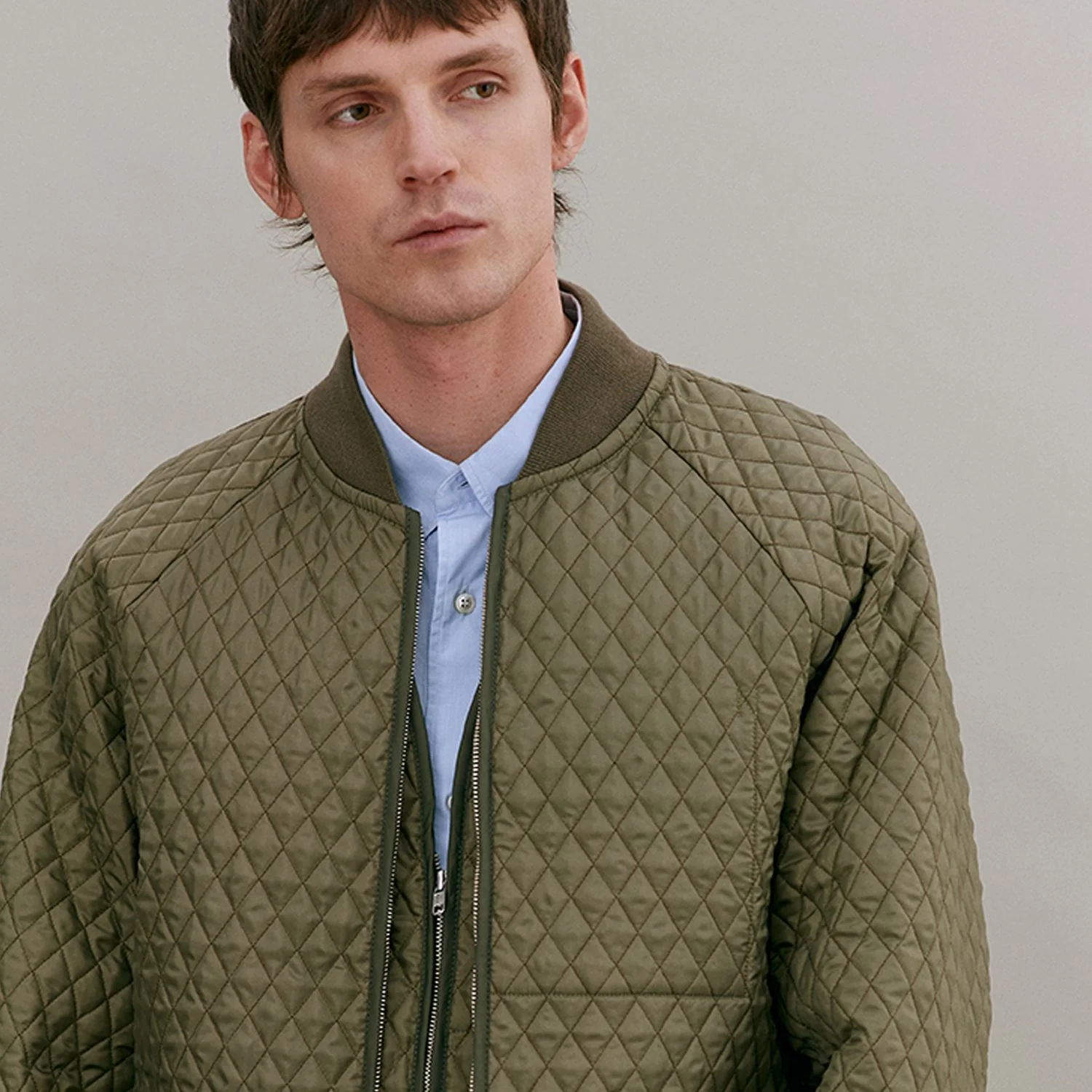 Black Edition Lightweight Zipped Bomber Jacket - Image 4