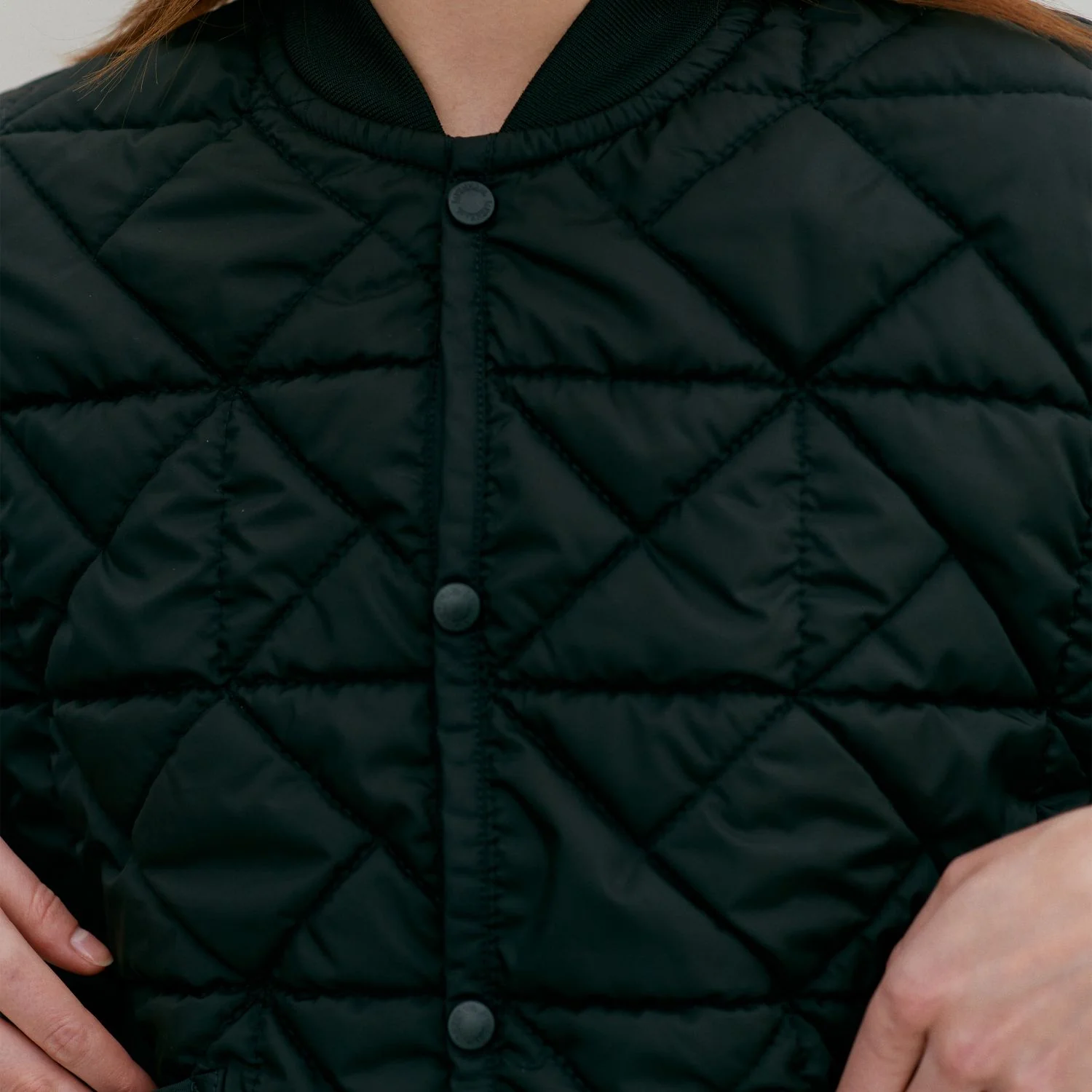 Black Edition Washed Bomber Jacket - Image 4