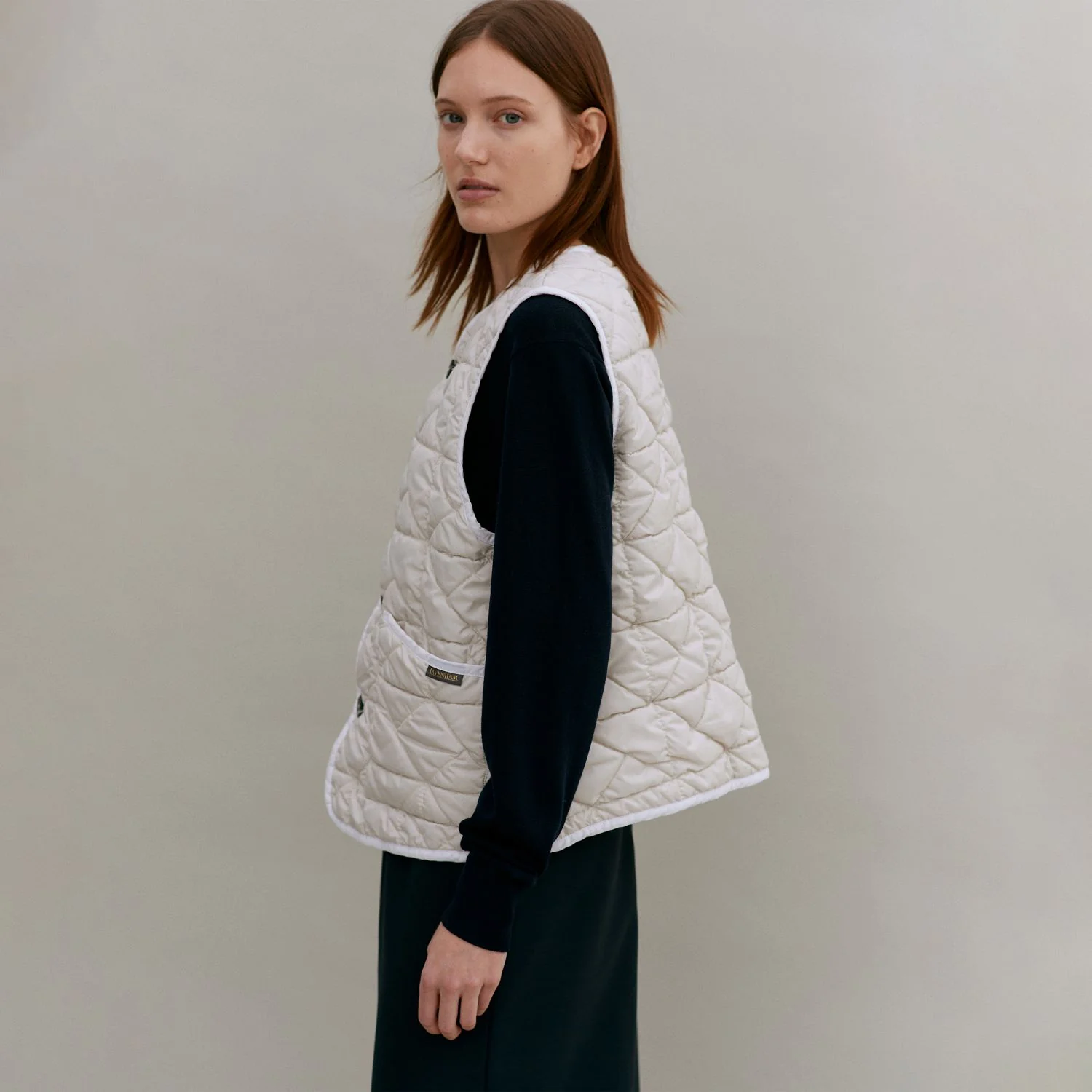 Black Edition Washed Button Front Thornham Women's - Image 3