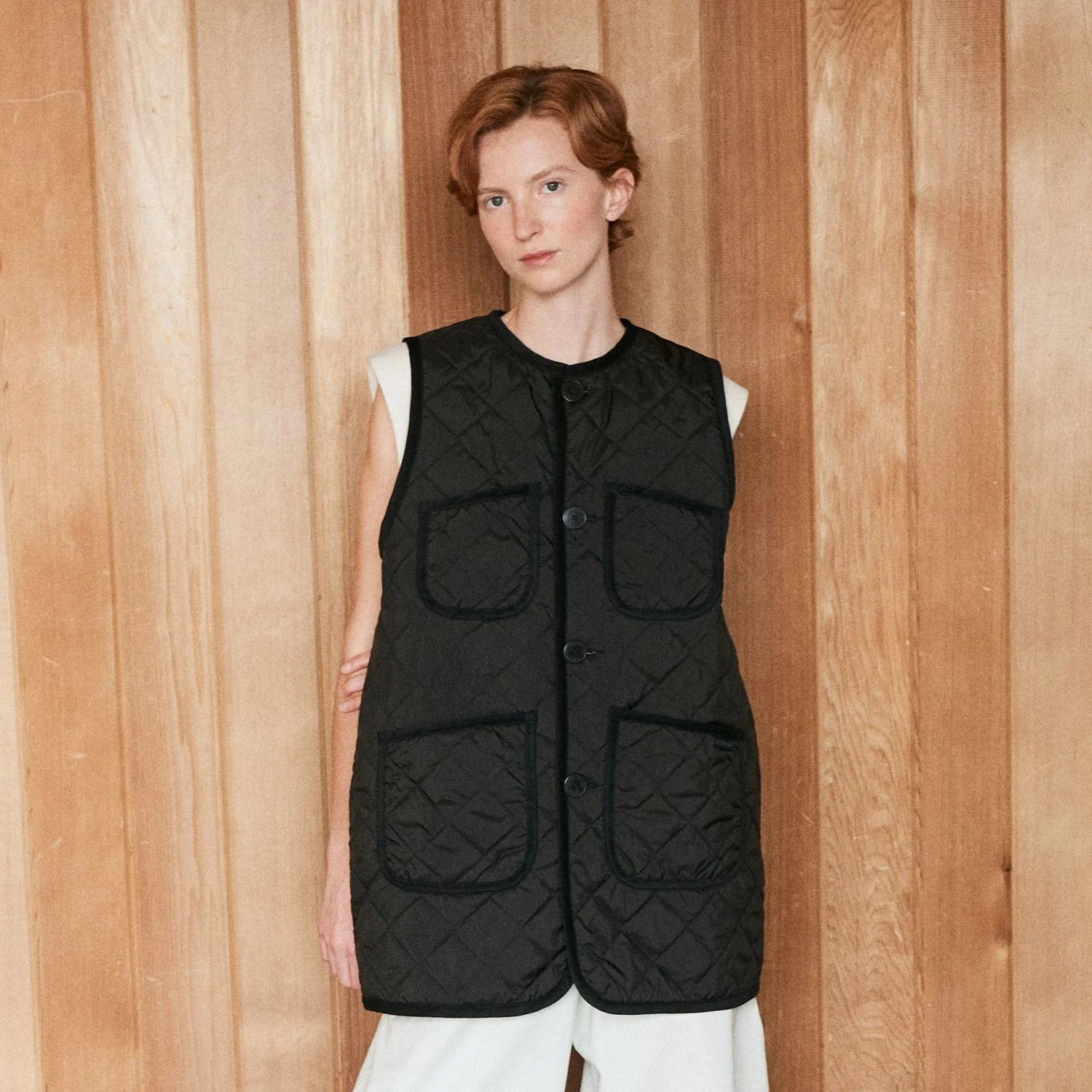 Double Pocket Gilet - Image 3