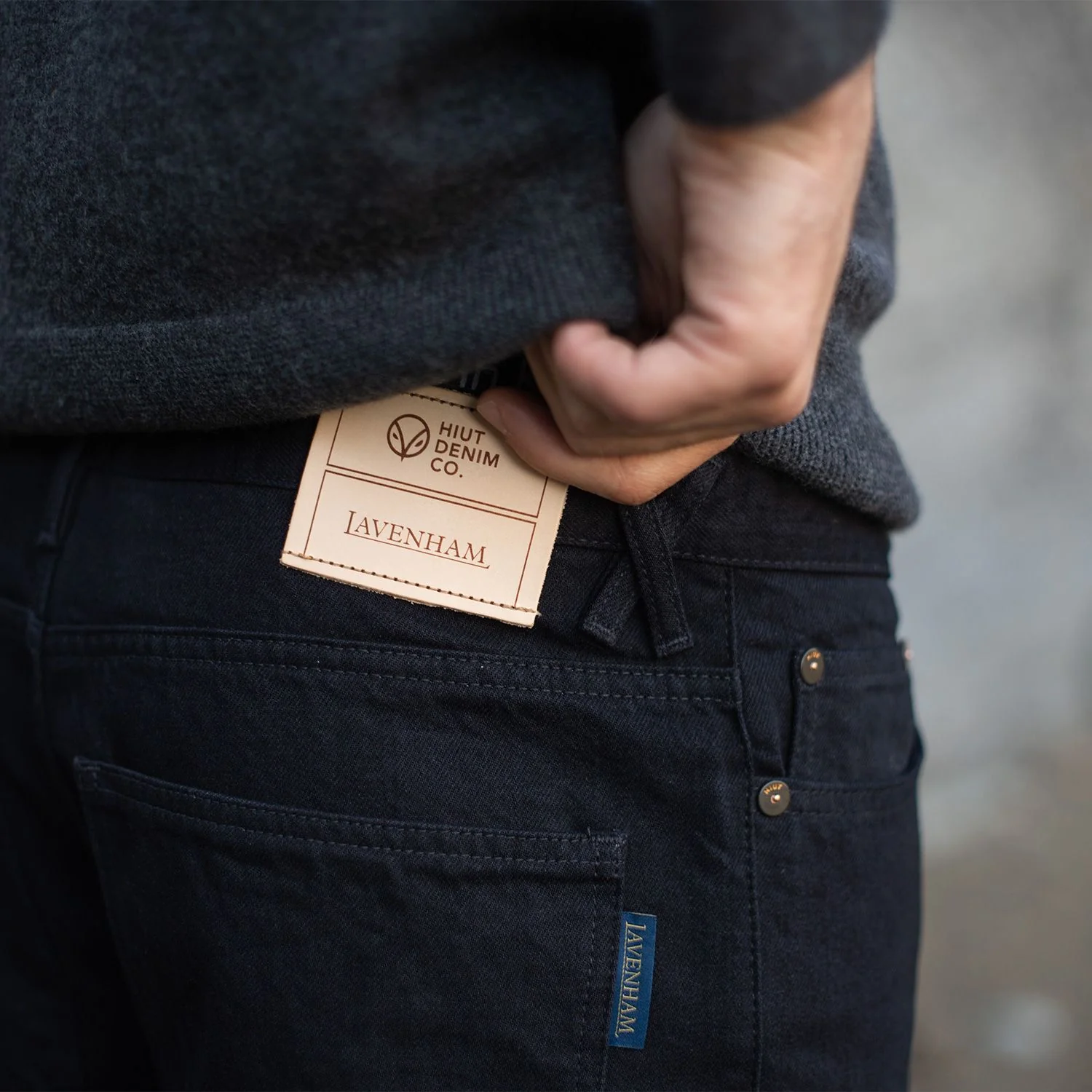 Hiut Denim Black Unisex Jeans - Image 5