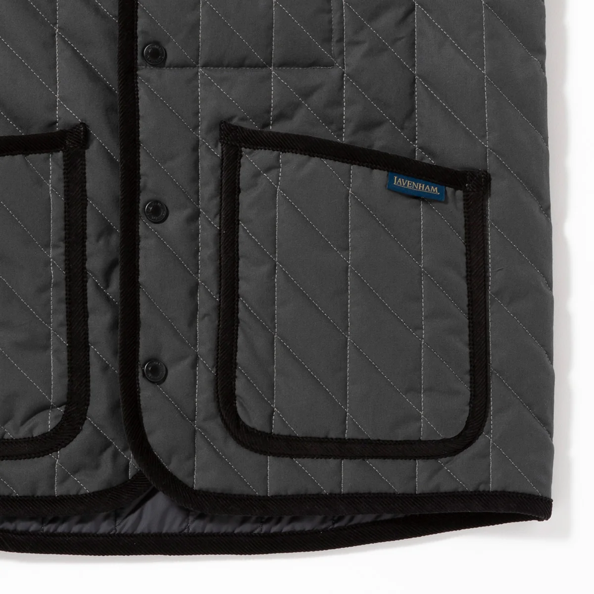 Jackman Bound Pocket Collarless Gilet - Image 4