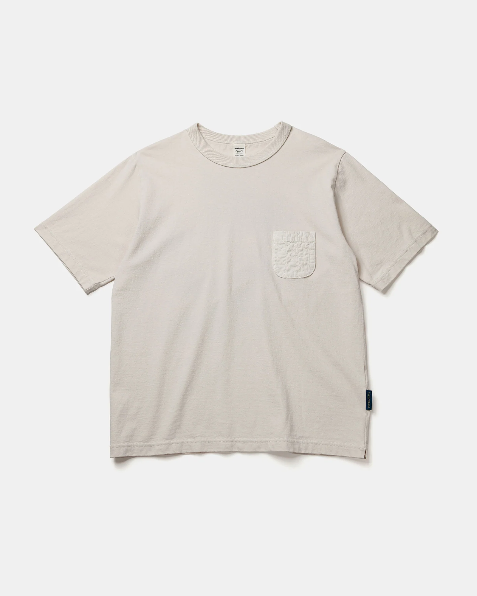 Jackman Cotton Quilt Pocket T-shirt