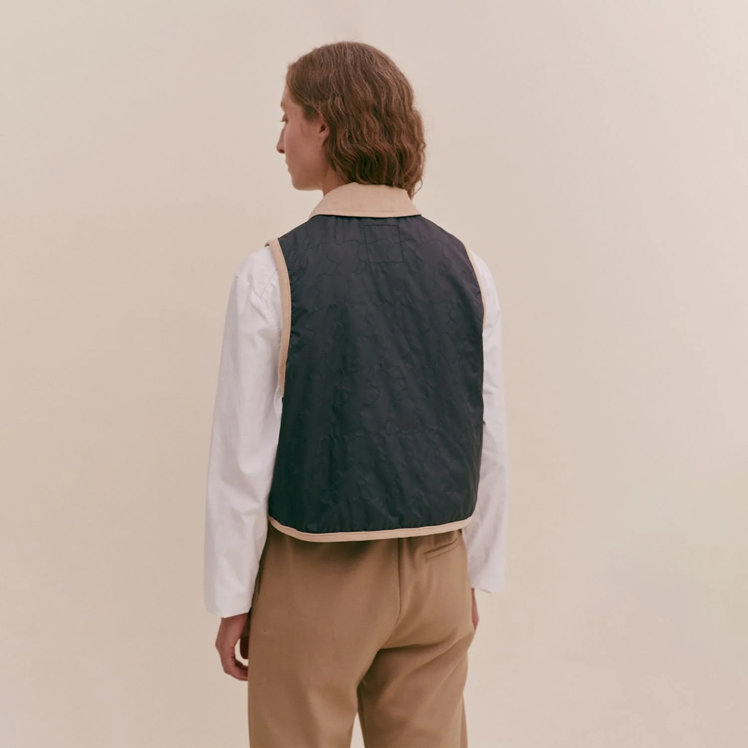 Lightweight Cropped Raydon Gilet - Image 5