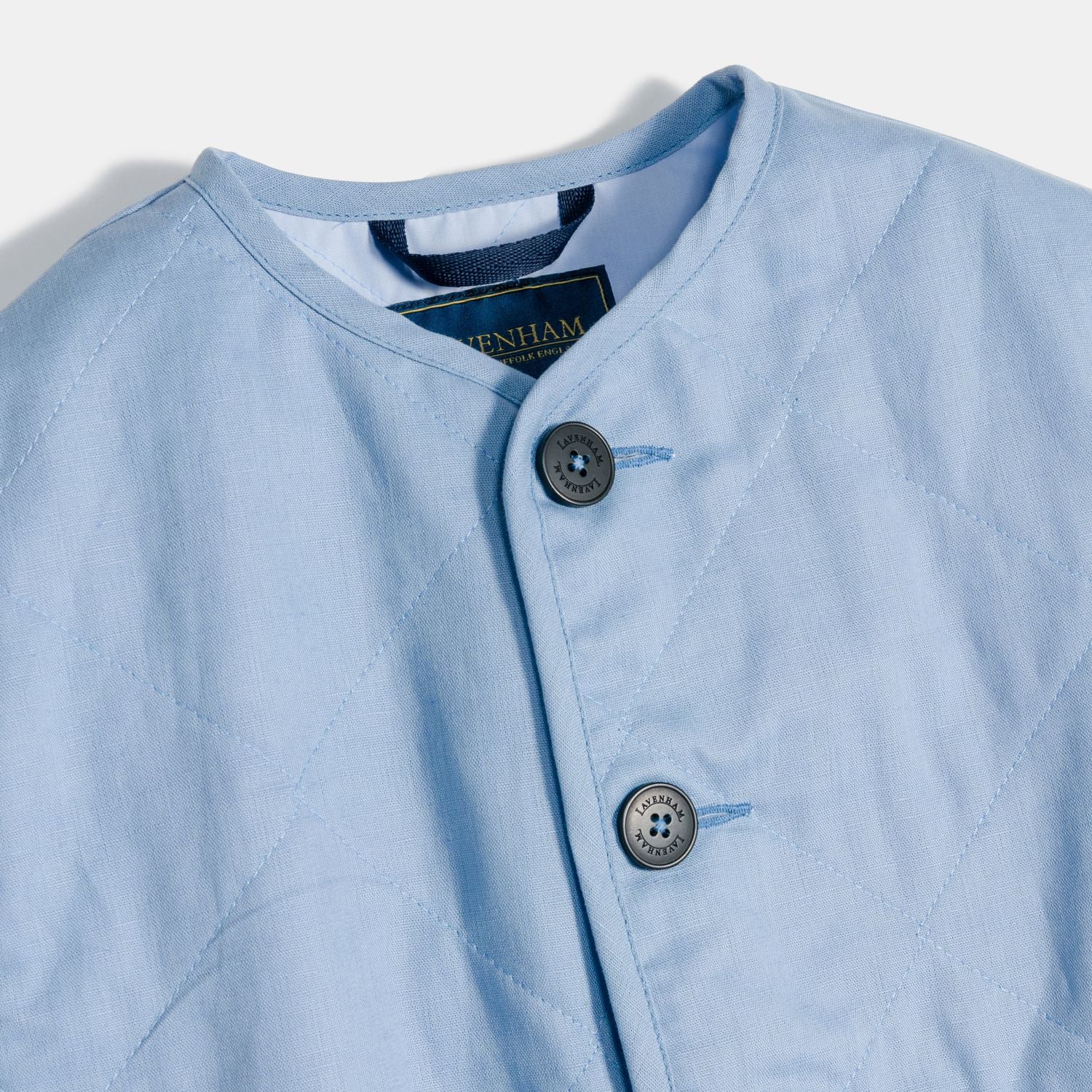 Linen Cotton Cropped Cocoon Thornham - Image 6