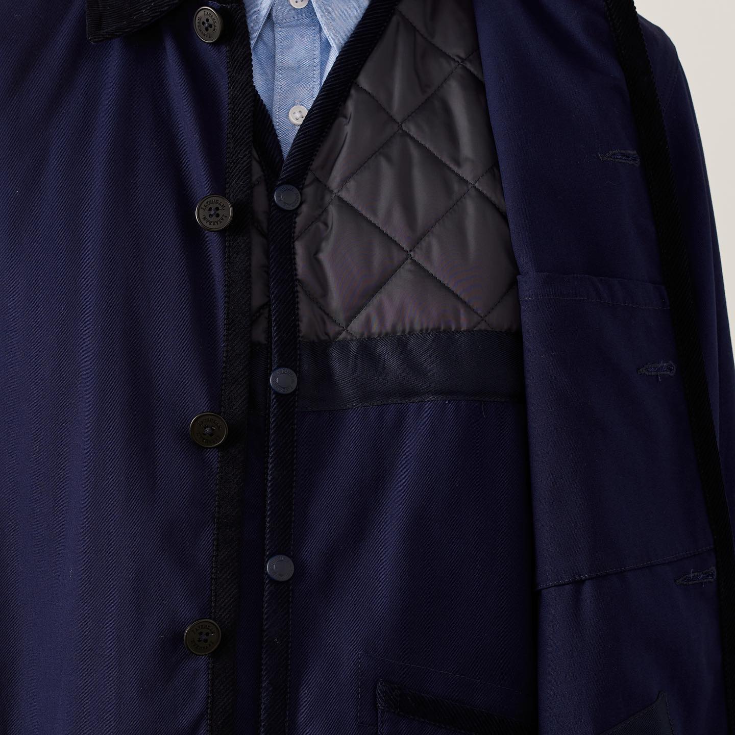Rug Cotton Worker Split Gilet - Image 2