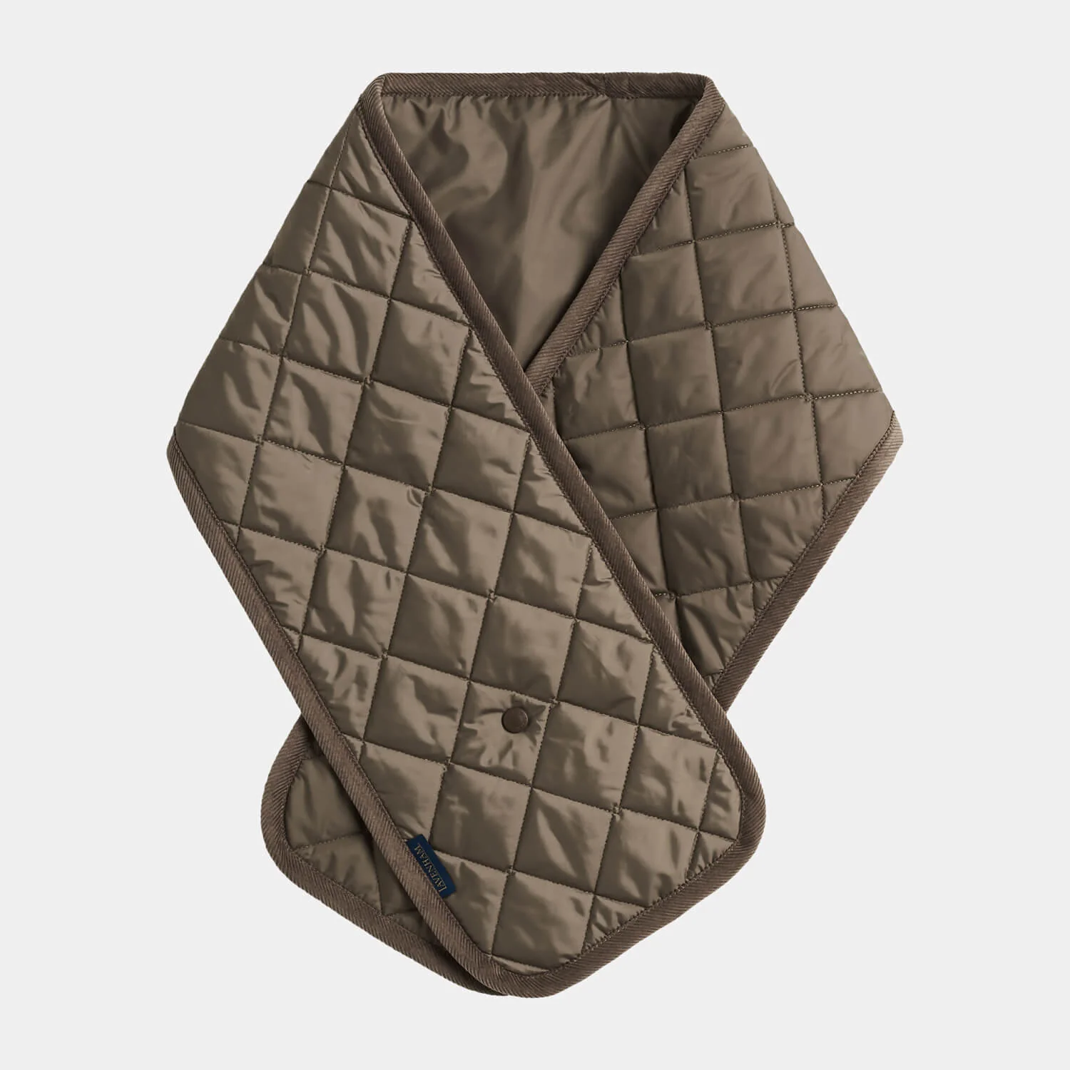 Snap Button Quilt Scarf