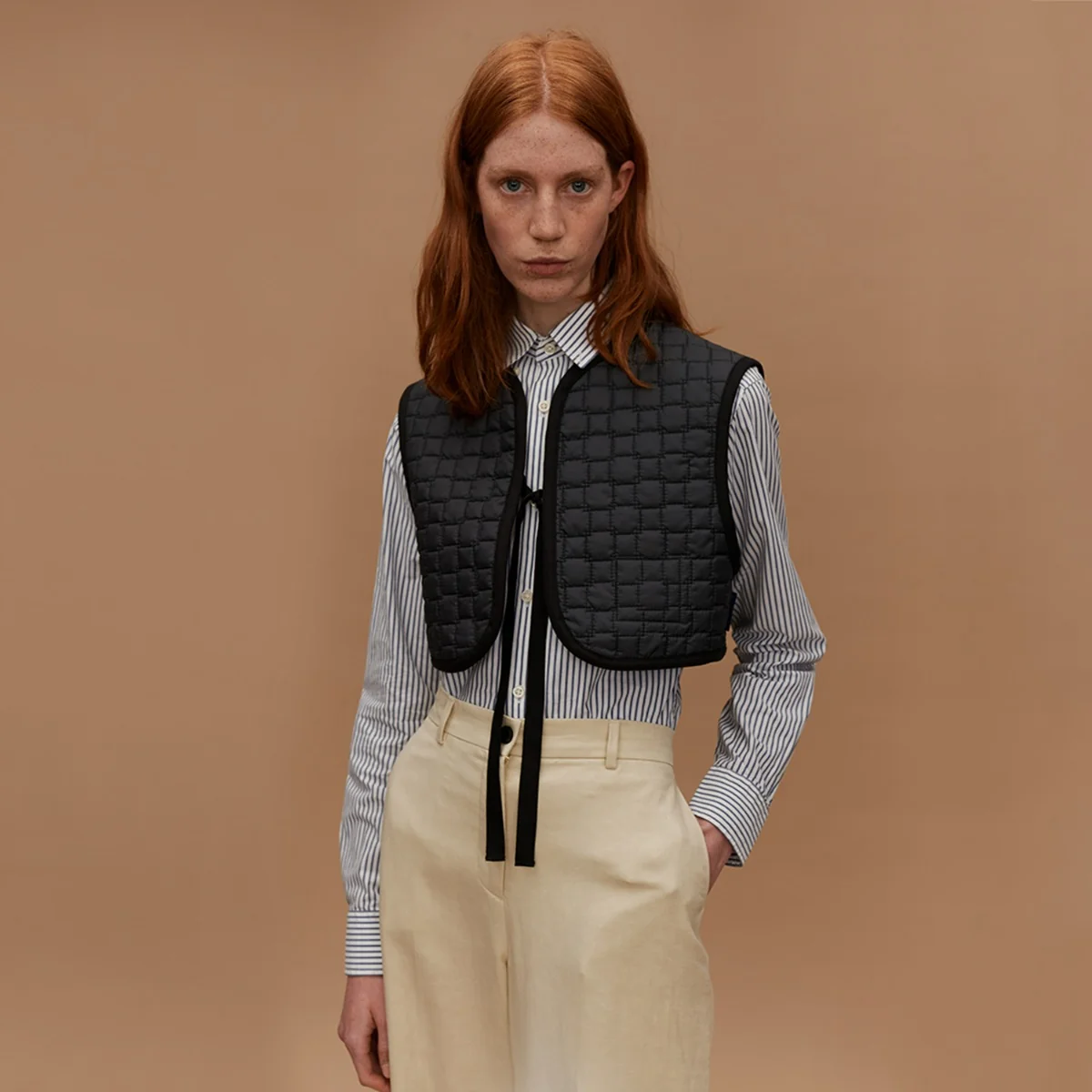 Tie Up Gilet - Image 2