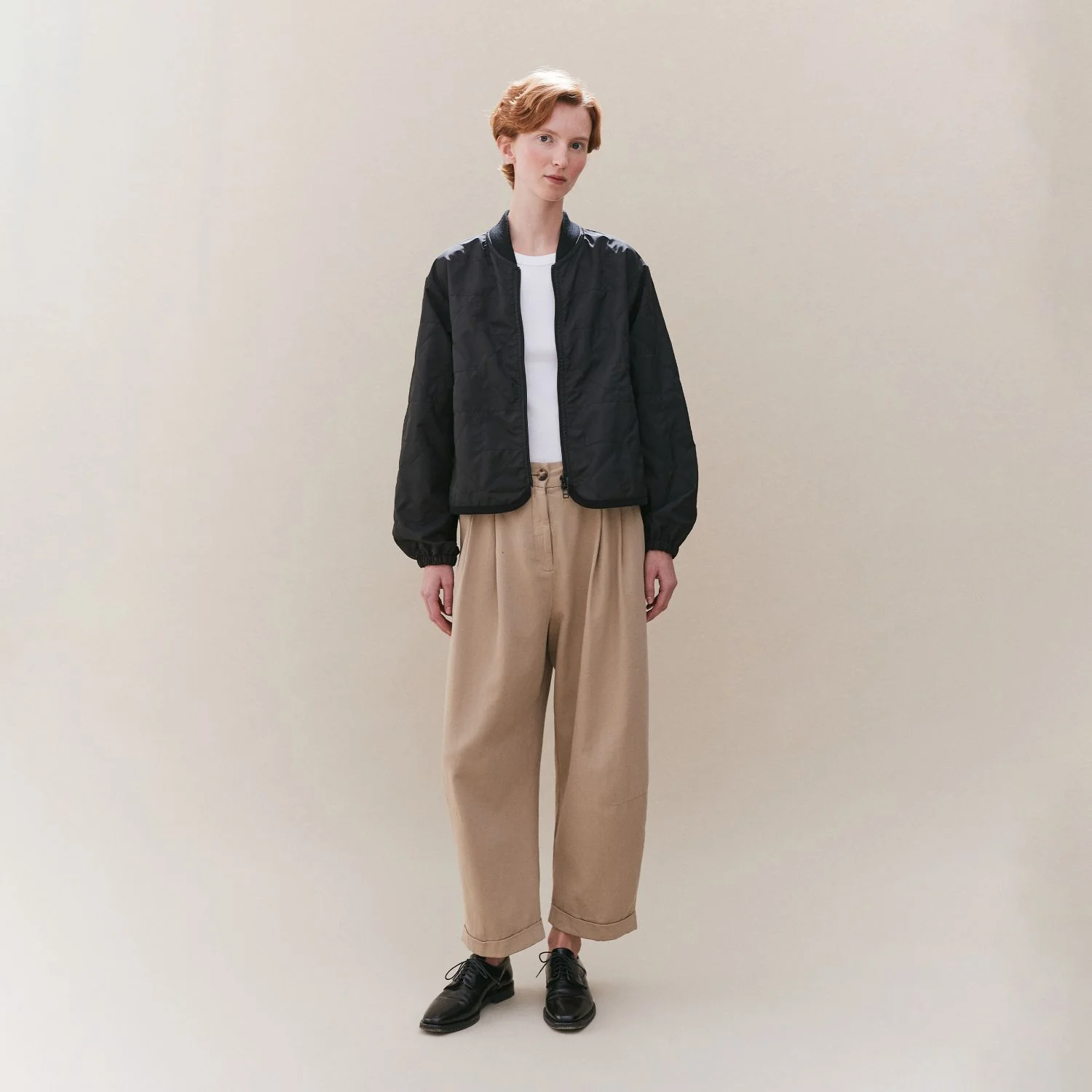 Unwadded Bomber Jacket - Image 3